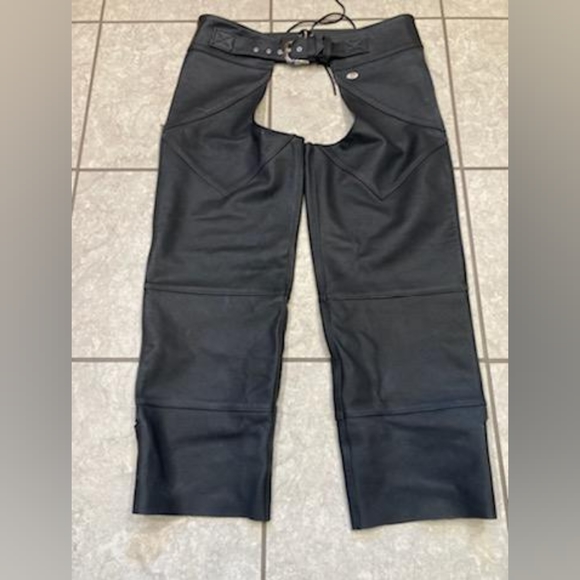 Mens Harley Davidson Chaps, Size XL, Length around 29", Excellent condition - Picture 2 of 9